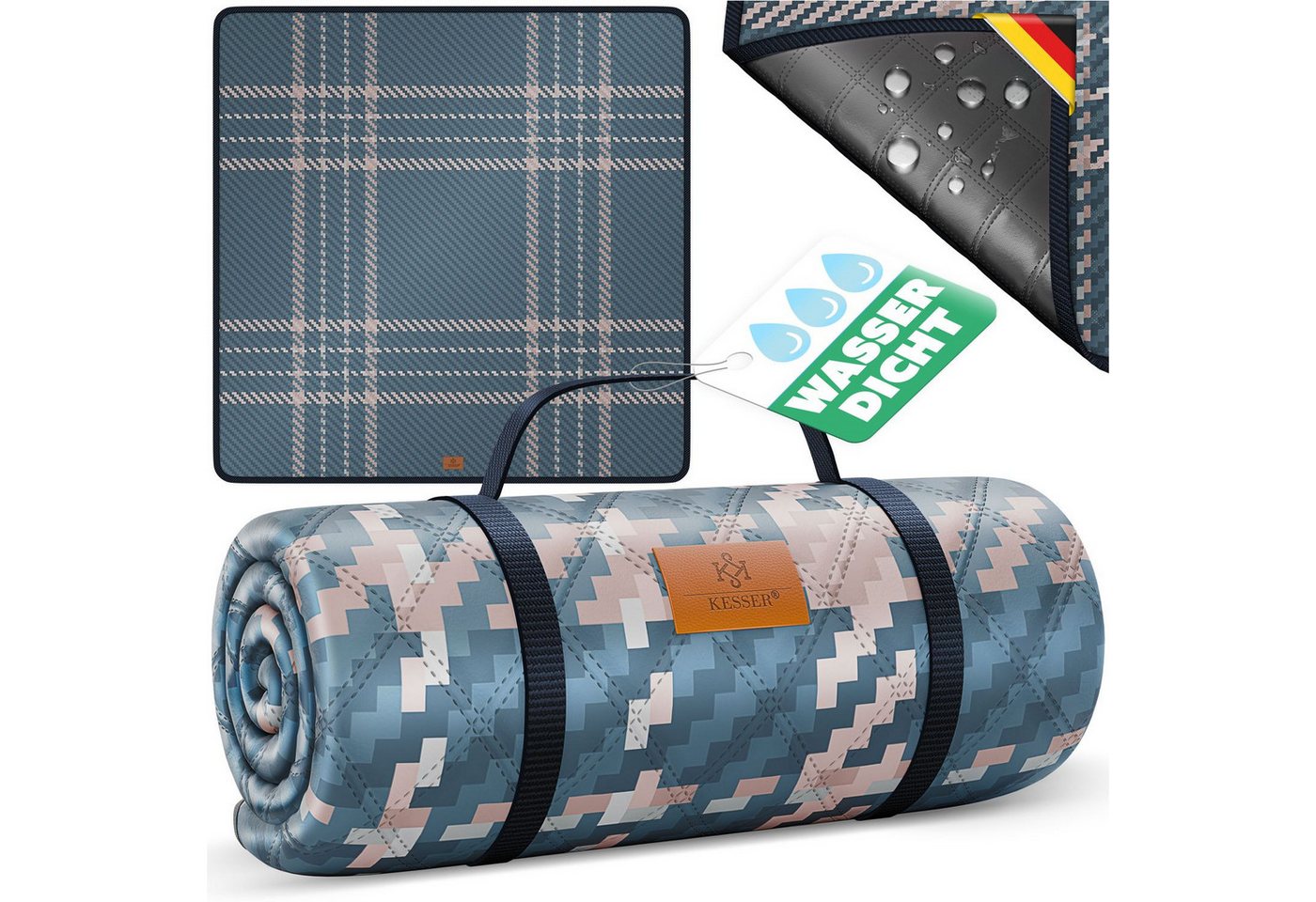 Picknickdecke, KESSER, Stranddecke Outdoor Decke XXL Picknickdecke, KESSER, Stranddecke Outdoor Decke XXL von KESSER