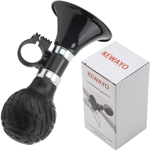 Laute und klare Fahrradhupe, KEWAYO High Decibel Bugle Horn für Fahrräder, Fahrräder und mehr Laute und klare Fahrradhupe, KEWAYO High Decibel Bugle Horn für Fahrräder, Fahrräder und mehr von KEWAYO