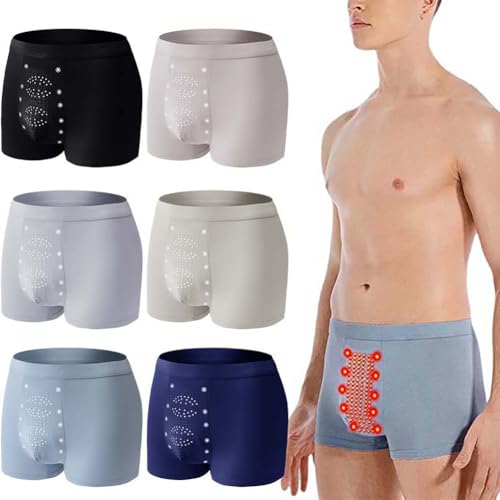 6PCS Proplshove Underwear Proplshove Magnetic Underwear Lisaonly Men's Energetic Massage Magnetic Underwear (6Pcs,3XL(70-80kg)) von KEYULI