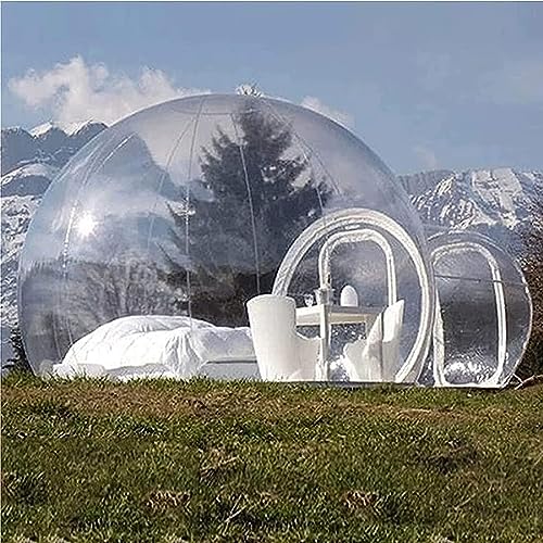 Aufblasbares klares Blasenhaus, Outdoor Camping Dome Einzeltunnel/Winddichtes und regendichtes transparentes Blasenhaus/Malerisches Hotel(400cm) von KEuLen