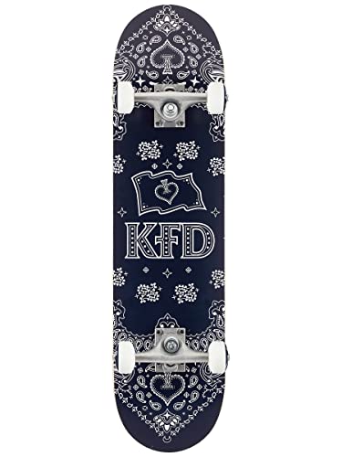 KFD Unisex – Erwachsene Bandana Skateboard, Navy, 7.75" von KFD