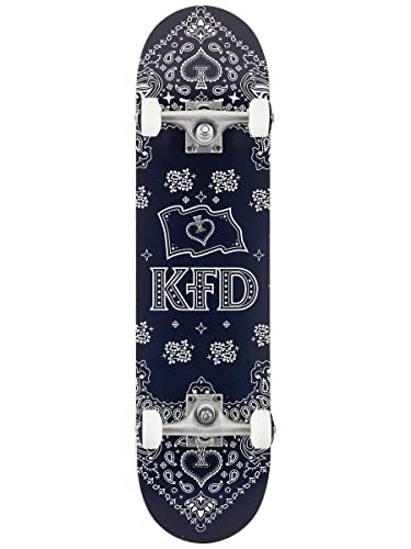 KFD Unisex – Erwachsene Bandana Skateboard, Navy, 7.75" KFD Unisex – Erwachsene Bandana Skateboard, Navy, 7.75" von KFD