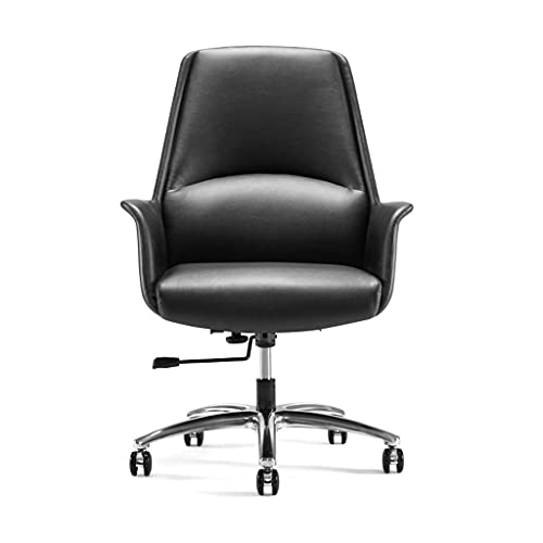 KFHJSNN Boss Stuhl Leder Home Comter Stuhl Bürostuhl Moderner minimalistischer ergonomischer Stuhl Lift Drehstuhl Prosperous von KFHJSNN