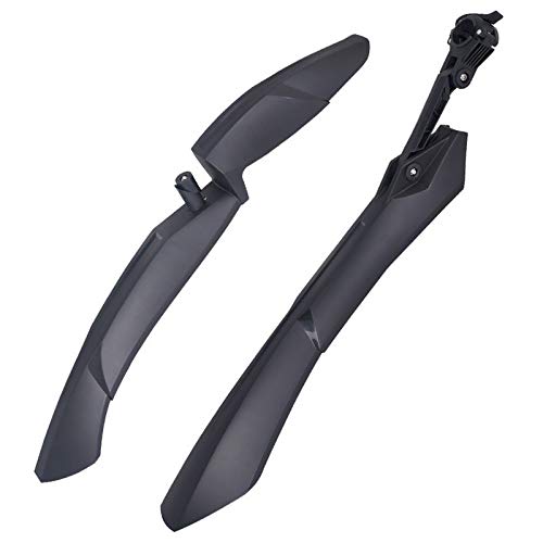 KFXYSM Fahrrad Schutzblech,Mud Guard Schnellrelease Fahrradkotflügel 2 stücke Vordere Hinterrad Fahrrad Kotflügel Flügel Fahrrad Dauerhafter Fender MTB Road Mountainbike Zubehör von KFXYSM