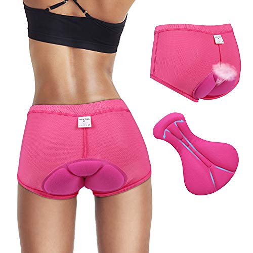 KFXYSM Fahrradhose Herren,Fahrradhose Frauen Radhose Rose Fahrrad Radfahren Bequeme Unterwäsche Gel 3D Padded Bike Kurze Hosen M-XXL Shorts(XXL) von KFXYSM