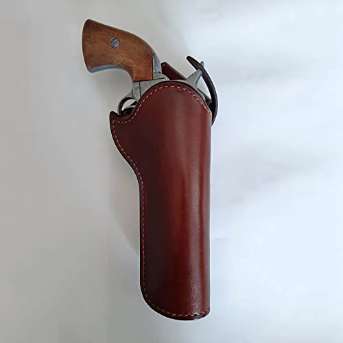 KGBEE Piraten-Steinschloss-Holster, Mittelalterliches Retro-Leder-Pistolenholster Western-Cowboy Kein Gürtel Einzelner Waffenhalter Revolver-Gürtelholster Für Männer Und Frauen KGBEE Piraten-Steinschloss-Holster, Mittelalterliches Retro-Leder-Pistolenholster Western-Cowboy Kein Gürtel Einzelner Waffenhalter Revolver-Gürtelholster Für Männer Und Frauen von Guoml