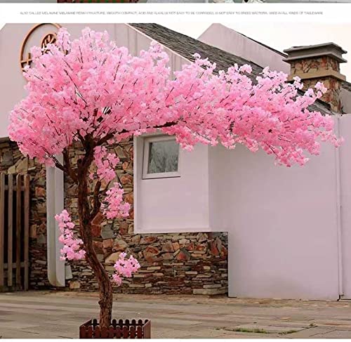 KGFDSGDS Künstlicher Kirschblütenbaum, rosa Blütenbaum, künstliche Sakura-Blume, Dekoration für Zuhause, Hochzeit, Party, drinnen und draußen, 180 cm von KGFDSGDS