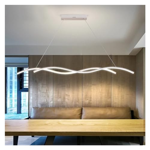 KGGKEUH Minimalistische Lampen LED Pendelleuchten Kompatibel mit Wohnzimmer Arbeitszimmer Esszimmer Schlafzimmer Wohnkultur Lampen Innenbeleuchtung Hängeleuchten, Elegante Wandbeleuchtung Thoughtful von KGGKEUH