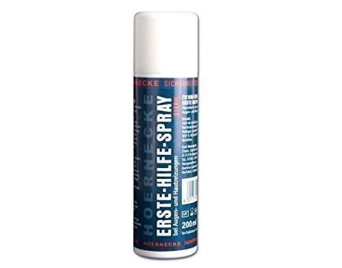 Erste Hilfe Spray 200 ml (nach Einsatz v. Pfefferspr.) von KH-Security