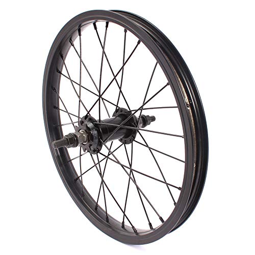 KHE 16" Zoll BMX Hinterrad schwarz 28mm Alu TDI Felge 28H 10mm Nabe gedichtet KHE 16" Zoll BMX Hinterrad schwarz 28mm Alu TDI Felge 28H 10mm Nabe gedichtet von KHEbikes