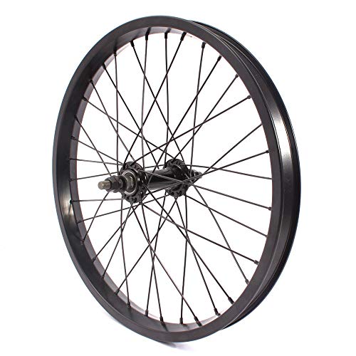 KHE 18" Zoll BMX Vorderrad schwarz BIG400 Alu Felge 36 Loch 10mm präzisionsgelagerte Nabe KHE 18" Zoll BMX Vorderrad schwarz BIG400 Alu Felge 36 Loch 10mm präzisionsgelagerte Nabe von KHEbikes