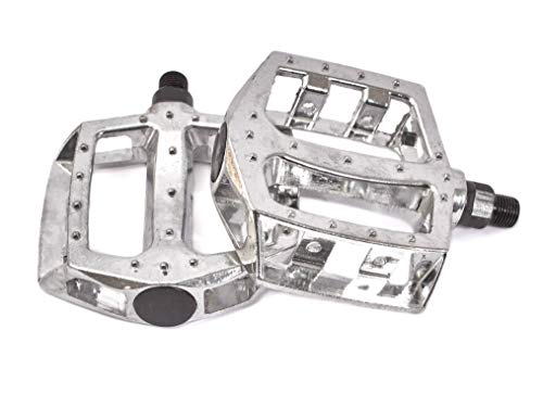 KHE CLATCH BMX Pedale 7005 Aluminium Silber Chrom 1/2" Zoll nur 380g von KHEbikes