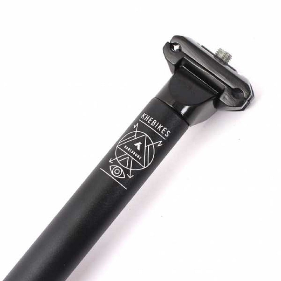 KHEbikes Fahrradsattel BMX Patentsattelstange KHE MVP 25,4mm x 350mm schwarz KHEbikes Fahrradsattel BMX Patentsattelstange KHE MVP 25,4mm x 350mm schwarz von KHEbikes