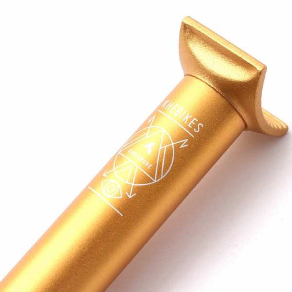 KHEbikes Fahrradsattel BMX Sattelstange KHE PIVOTAL 25,4mm x 200mm gold KHEbikes Fahrradsattel BMX Sattelstange KHE PIVOTAL 25,4mm x 200mm gold von KHEbikes