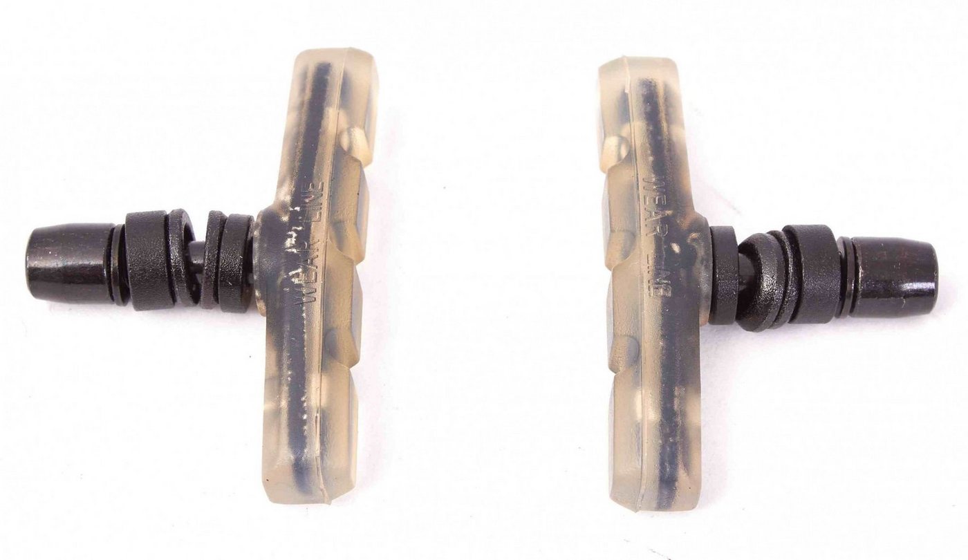 KHEbikes Felgenbremse KHE ACME transparent BMX Bremsschuhe (1 Paar), BMX Bremsschuhe transparent von KHEbikes