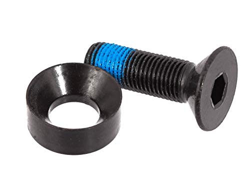 KHEbikes KHE BMX Kurbelschraube Länge 32mm Gewinde 9,4mm schwarz + Unterlegscheibe 21mm KHEbikes KHE BMX Kurbelschraube Länge 32mm Gewinde 9,4mm schwarz + Unterlegscheibe 21mm von KHEbikes