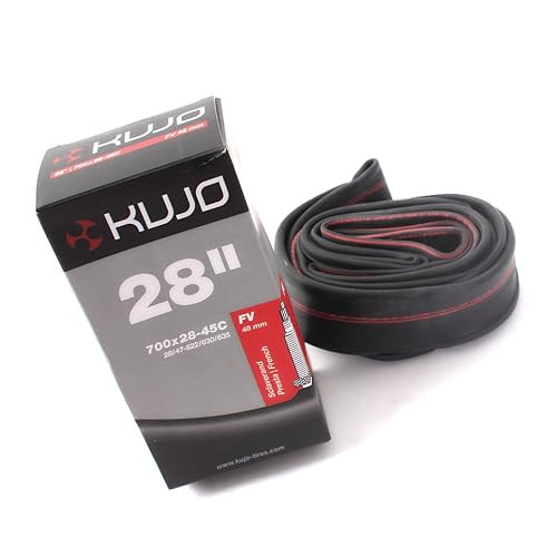 Prism Fahrradschlauch 700/28 Zoll, 28-45C, Französisches Ventil 48mm, Butyl-Gummi Prism Fahrradschlauch 700/28 Zoll, 28-45C, Französisches Ventil 48mm, Butyl-Gummi von KHEbikes