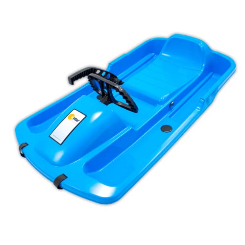 KHW | Lenkschlitten Snow Fox | Iceblue | TÜV-geprüft | Made in Germany | ausgefeiltes Lenksystem & griffsicheres Lenkrad | kälte- und lichtbeständiger Kunststoff | der Hingucker auf jeder Piste KHW | Lenkschlitten Snow Fox | Iceblue | TÜV-geprüft | Made in Germany | ausgefeiltes Lenksystem & griffsicheres Lenkrad | kälte- und lichtbeständiger Kunststoff | der Hingucker auf jeder Piste von KHW