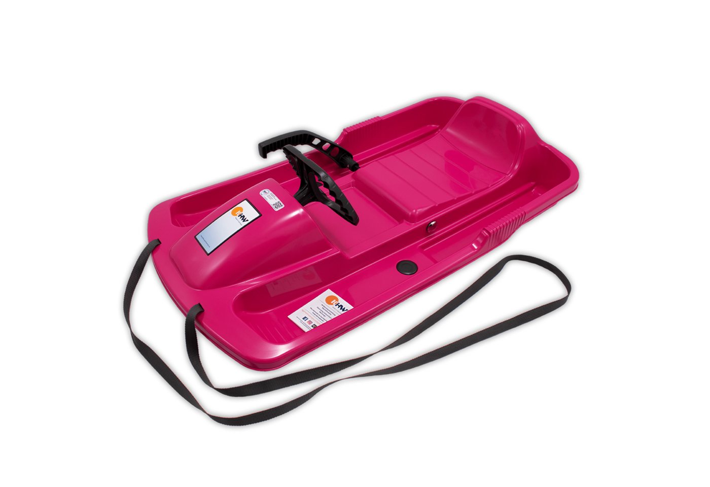 KHW Rennschlitten Lenkbob Snow Fox pink - Made in Germany KHW Rennschlitten Lenkbob Snow Fox pink - Made in Germany von KHW