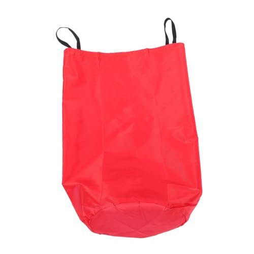 KICHOUSE Sprungsack Renntasche Kartoffelsackspiel Sackhüpftasche Für Karneval Taschen Für Partyspiele Party-Jumping-Taschen Sackhüpfentaschen Für Erwachsene Rasenspiele Rot Oxford-Stoff von KICHOUSE