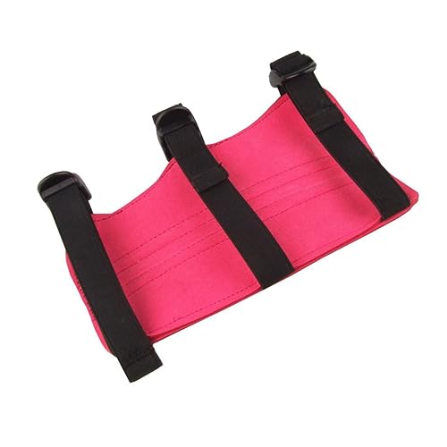 KICHOUSE Strapazierfähiger 3 Riemen Armschutz Für Bogenschießen Rosa Verstellbar Ideal Für Sportler Schützt Den Arm Optimal Während des Schießens Geeignet Für Jugendliche Und von KICHOUSE