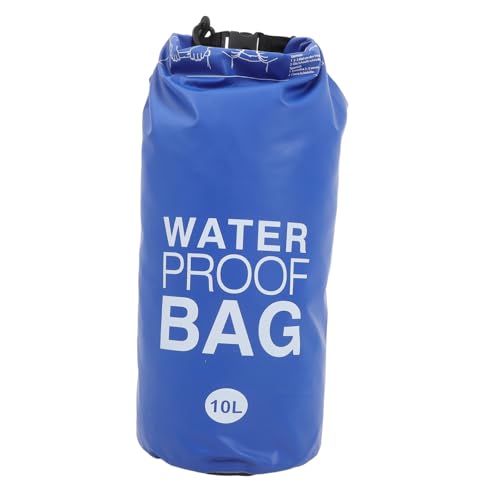 KICHOUSE wasserdichte Tasche praktische Trockentasche Multifunktions-Trockensack trockene Tasche treibende Kleidertasche Aufbewahrungstasche für Camping Camping-Aufbewahrungstasche PVC Blue von KICHOUSE