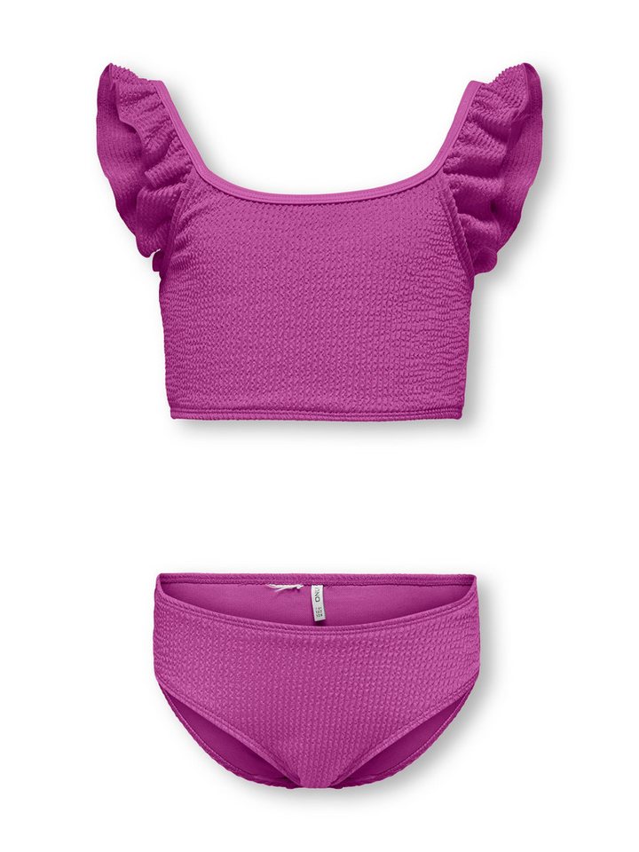 KIDS ONLY Bustier-Bikini KOGWAVE STRUCTURE BIKINI SET ACC KIDS ONLY Bustier-Bikini KOGWAVE STRUCTURE BIKINI SET ACC von KIDS ONLY