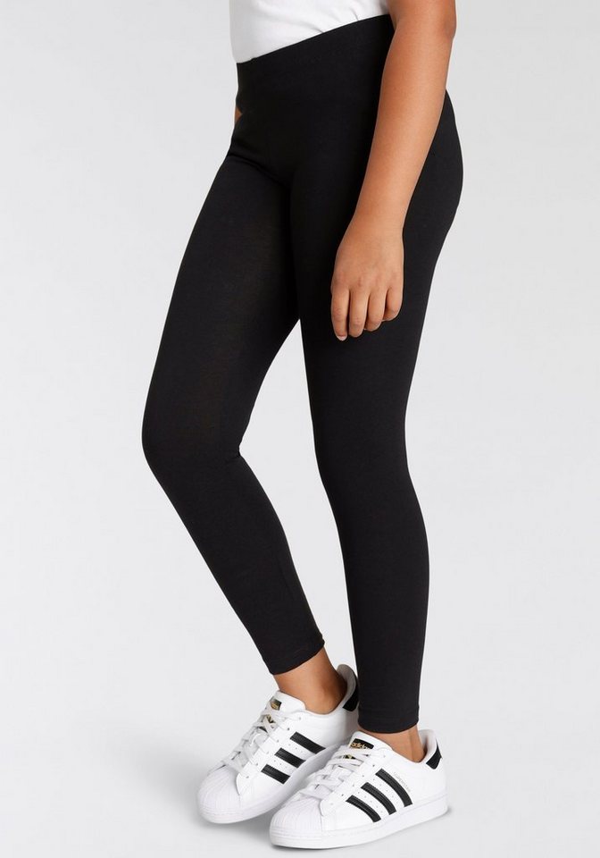 KIDSWORLD Leggings Basic Leggings für Mädchen aus Baumwollstretch KIDSWORLD Leggings Basic Leggings für Mädchen aus Baumwollstretch von KIDSWORLD