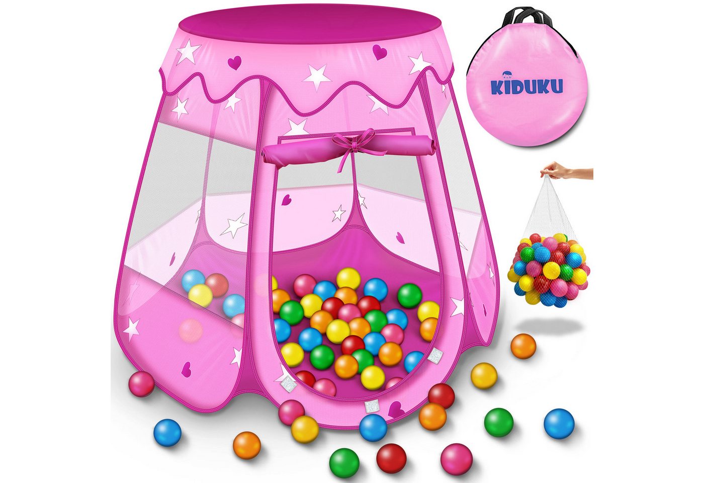 KIDUKU Bällebad KIDUKU® Kinderzelt Bällebad Babyzelt Spielhaus Spielzelt + 100 Bälle, draußen KIDUKU Bällebad KIDUKU® Kinderzelt Bällebad Babyzelt Spielhaus Spielzelt + 100 Bälle, draußen von KIDUKU