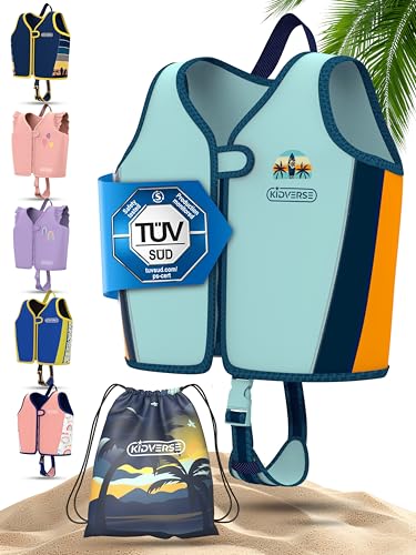 KIDVERSE Schwimmweste für Kinder von 2-3 Jahren - Sicheres Schwimmen für Jungen und Mädchen - TÜV Geprüfte Qualität – Schwimmhilfe für Kinder - Schwimmweste Kinder & Kleinkinder KIDVERSE Schwimmweste für Kinder von 2-3 Jahren - Sicheres Schwimmen für Jungen und Mädchen - TÜV Geprüfte Qualität – Schwimmhilfe für Kinder - Schwimmweste Kinder & Kleinkinder von KIDVERSE