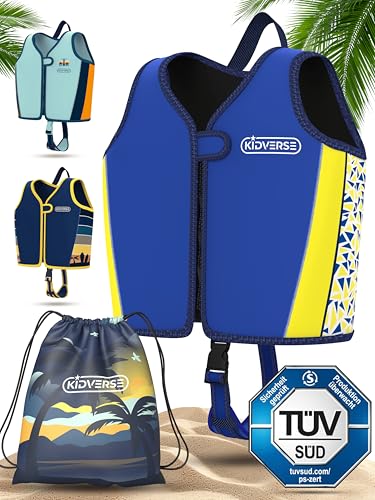KIDVERSE Schwimmweste für Kinder von 2-3 Jahren - Sicheres Schwimmen für Jungen und Mädchen - TÜV Geprüfte Qualität – Schwimmhilfe für Kinder - Schwimmweste Kinder & Kleinkinder KIDVERSE Schwimmweste für Kinder von 2-3 Jahren - Sicheres Schwimmen für Jungen und Mädchen - TÜV Geprüfte Qualität – Schwimmhilfe für Kinder - Schwimmweste Kinder & Kleinkinder von KIDVERSE