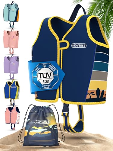 KIDVERSE Schwimmweste für Kinder von 3-6 Jahren - Sicheres Schwimmen für Jungen und Mädchen - TÜV Geprüfte Qualität – Schwimmhilfe für Kinder - Schwimmweste Kinder & Kleinkinder KIDVERSE Schwimmweste für Kinder von 3-6 Jahren - Sicheres Schwimmen für Jungen und Mädchen - TÜV Geprüfte Qualität – Schwimmhilfe für Kinder - Schwimmweste Kinder & Kleinkinder von KIDVERSE
