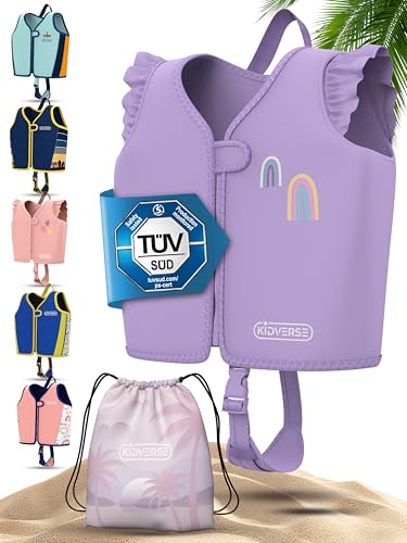 KIDVERSE Schwimmweste für Kinder von 3-6 Jahren - Sicheres Schwimmen für Jungen und Mädchen - TÜV Geprüfte Qualität – Schwimmhilfe für Kinder - Schwimmweste Kinder & Kleinkinder KIDVERSE Schwimmweste für Kinder von 3-6 Jahren - Sicheres Schwimmen für Jungen und Mädchen - TÜV Geprüfte Qualität – Schwimmhilfe für Kinder - Schwimmweste Kinder & Kleinkinder von KIDVERSE