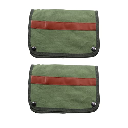 KIKAPA Campingstuhl-Armlehnen-Aufbewahrungstasche, Segeltuch-Klappstuhl-Aufbewahrungstasche, Outdoor-Camping-Picknick-Angeltasche, Seitentasche B von KIKAPA