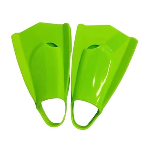 Tauch-Flip-Flops, verstellbare Herren- und Damen-Freistil-Tauch-Trainingsschuhe, Silikon-Flip-Flops ( Color : Green , Size : M 40-41 ) von KIKYKUBBLETASW