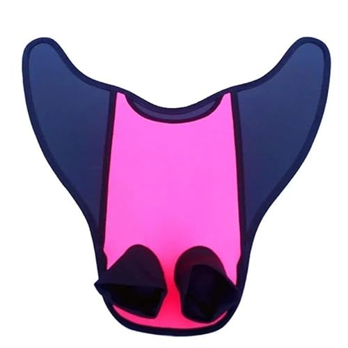 Tauch-Flip-Flops, verstellbare Herren- und Damen-Freistil-Tauch-Trainingsschuhe, Silikon-Flip-Flops ( Color : Rose Adult ) von KIKYKUBBLETASW