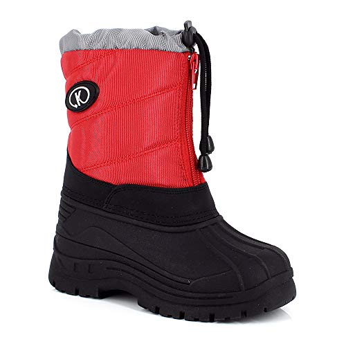 KIMBERFEEL Damen Brazeau Schneestiefel, rot, 37/38 EU von KIMBERFEEL