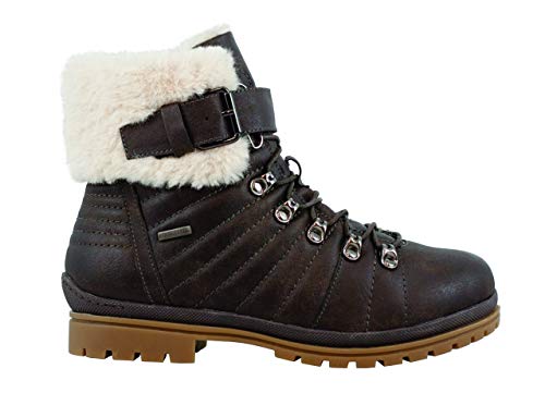 KIMBERFEEL Für Damen Akutan Schneestiefel, braun, 36 EU von KIMBERFEEL