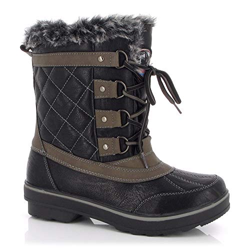 Kimberfeel Lilou Schneestiefel für Jungen, Größe 37/38, Blau von KIMBERFEEL