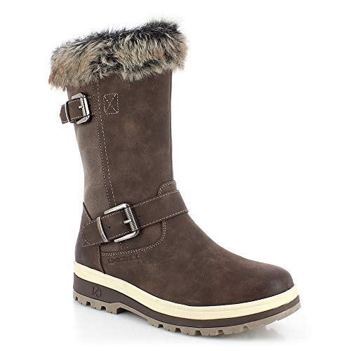 KIMBERFEEL Silvia, Schneestiefel für Damen, braun, 38 EU von KIMBERFEEL