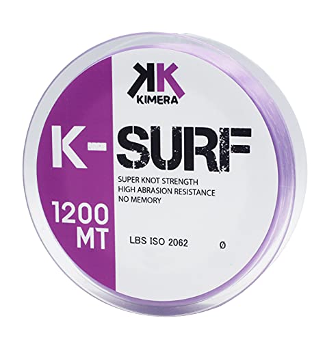 Kimera Mt 1200, K-surf Angelschnur, Hellviolett, 0.30 von Kimera