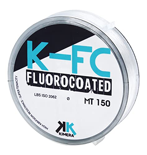 KIMERA Mt 150, K-fc Fluorocoated Angelschnur, Cristal, 0.12 von KIMERA