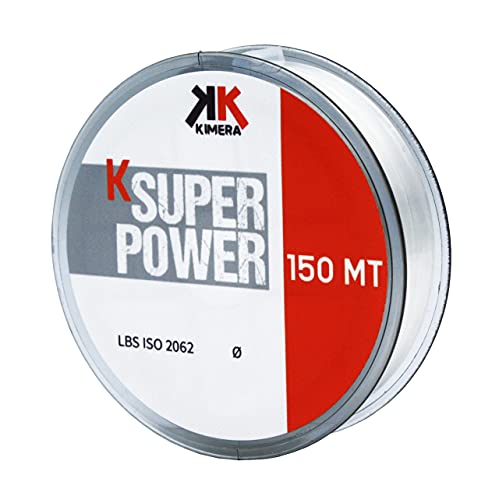 KIMERA Mt 150, K-super Power Angelschnur, Cristal, 0.25 von KIMERA