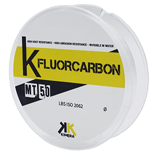 KIMERA Mt 50, K-fluorocarbon Angelschnur, Cristal, 0.11 KIMERA Mt 50, K-fluorocarbon Angelschnur, Cristal, 0.11 von KIMERA