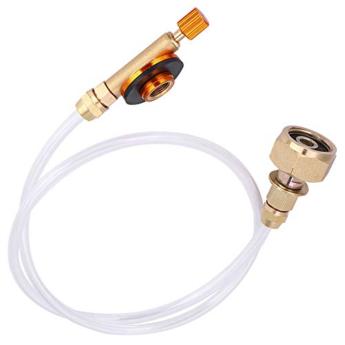 Camping-Gas-Nachfülladapter, Butan-Nachfülladapter, Kupfer, PVC, Outdoor, Camping, Picknick, Herdkopf, Gastank-Konverter, Nachfülladapter Camping-Gas-Nachfülladapter, Butan-Nachfülladapter, Kupfer, PVC, Outdoor, Camping, Picknick, Herdkopf, Gastank-Konverter, Nachfülladapter von KIMISS