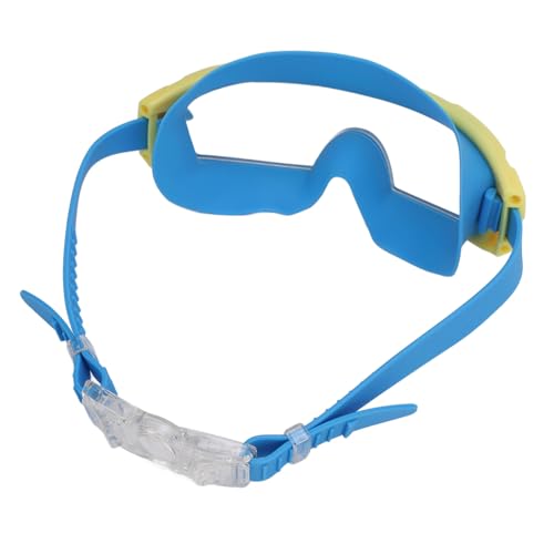 Hochwertige Antibeschlag-Schwimmbrille mit Integrierten Ohrstöpseln aus PC-Silikon, Weitsicht-Schwimmbrille für Männer und Frauen, Schwimmbrille mit Klaren Gläsern Zum Schwimmen von KIMISS