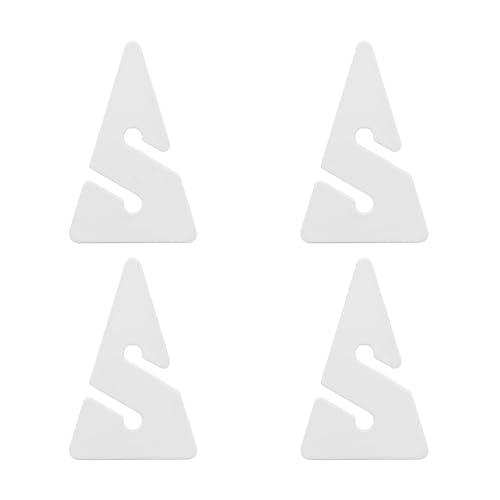 KIMISS 4 Stück Hochwertige ABS-Tauchschnur-Pfeilmarkierung, Wrackhöhlen-Dreieck-Führungsseilanzeige für Technisches Höhlentauchen (White) von KIMISS