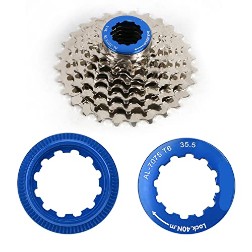 KIMISS Aluminium-Kassetten-Fahrradschwungrad – Leicht, Langlebig und Stilvoll für Ihre Radabenteuer (Blue) von KIMISS