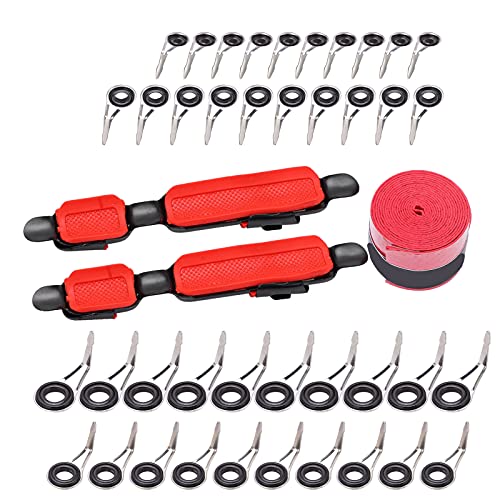 KIMISS Edelstahl-Köder-Führungsring-Anzug Angelruten-Führungsring-Anzug 43-teiliges Metallrollendeck Edelstahl-Köder-Führungsring-Anzug Angelruten-Set KIMISS Edelstahl-Köder-Führungsring-Anzug Angelruten-Führungsring-Anzug 43-teiliges Metallrollendeck Edelstahl-Köder-Führungsring-Anzug Angelruten-Set von KIMISS