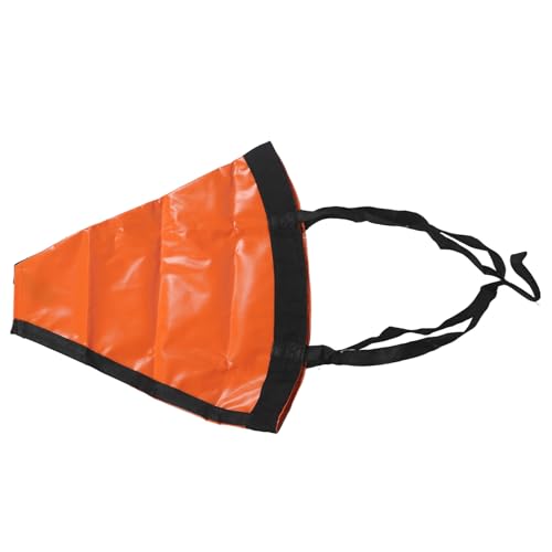 KIMISS Seebremse, Orange Schwimmfähige Angelbremse, Leichter Wind, Seewiderstand, für Marineboote und Yachten (18 Zoll) von KIMISS